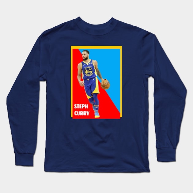 Steph Curry Long Sleeve T-Shirt by TshirtMA